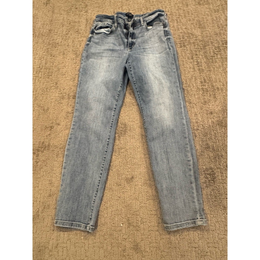 Judy Blue Boyfriend Fit Jeans 11/30 (32x30) Distressed Stretch (P1)